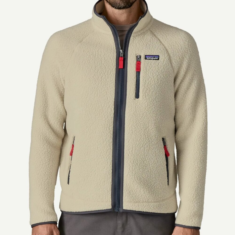 Patagonia Men's Retro Pile Fleece Jacket - Size M - Picture 2 of 7